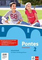 Pontes Gesamtband 2. Arbeitsheft mit Audios und Übungssoftware