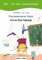 Pias besonderes Talent. Kinderbuch Deutsch-Türkisch mit Leserätsel