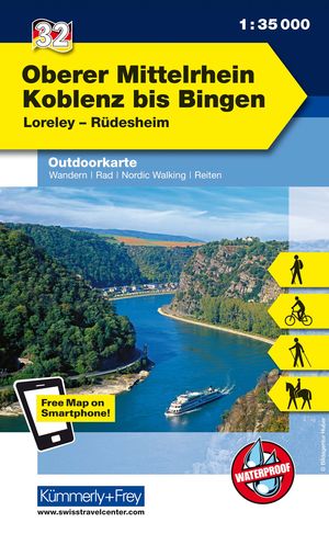 Oberer Mittelrhein - Koblenz tot Bingen