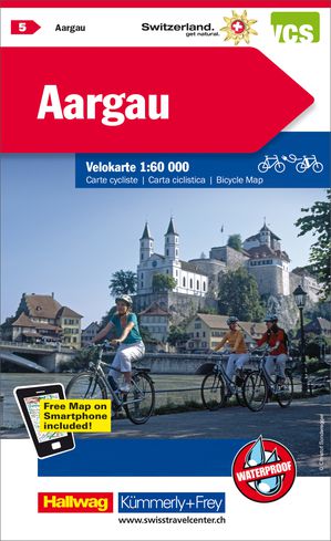 Aargau cycle map