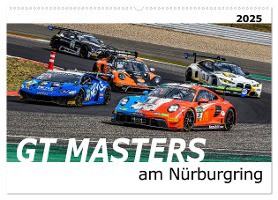 GT Masters am Nürburgring (Wandkalender 2025 DIN A2 quer), CALVENDO Monatskalender