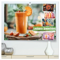 Leckere Smoothies (hochwertiger Premium Wandkalender 2025 DIN A2 quer), Kunstdruck in Hochglanz
