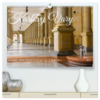 Karlovy Vary - Stadt der heilenden Quellen (hochwertiger Premium Wandkalender 2025 DIN A2 quer), Kunstdruck in Hochglanz