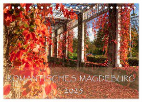 Romantisches Magdeburg (Tischkalender 2025 DIN A5 quer), CALVENDO Monatskalender