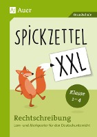 Spickzettel XXL/Poster/ Rechtschreibung