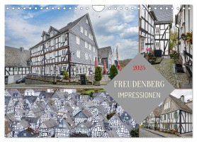 Freudenberg Impressionen (Wandkalender 2025 DIN A4 quer), CALVENDO Monatskalender