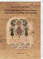 Avestan Manual. a Handbook for Teaching and Self-Learning