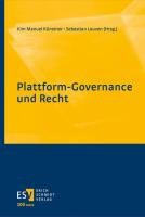 Plattform-Governance und Recht