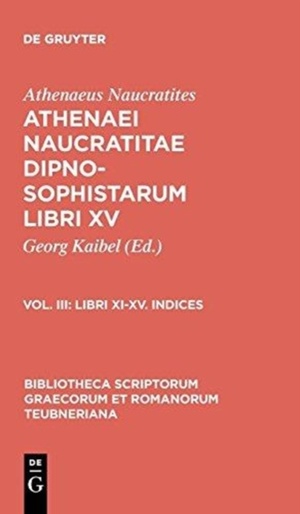Dipnosophistarum, Vol. III