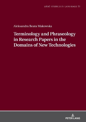 Terminology and Phraseology in Research Papers in the Domains of New Technologies