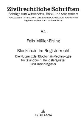 Blockchain im Registerrecht