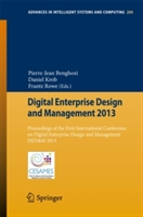 Digital Enterprise Design and Management 2013
