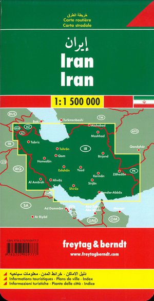 Iran,Autokarte 1:1.500.000