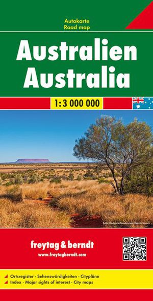 Australia Road Map 1:3 000 000