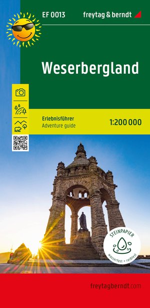 Weserbergland, adventure guide 1:200,000, freytag & berndt, EF 0013