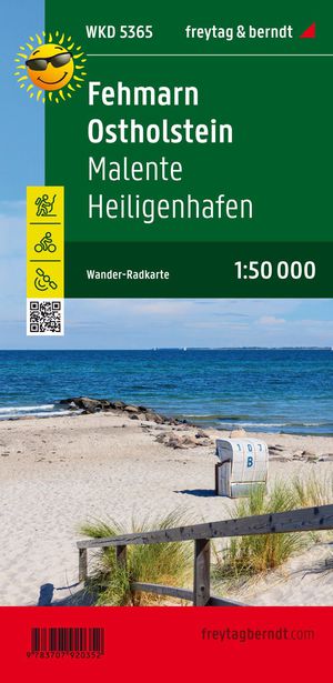 Fehmarn - Ostholstein, hiking, cycling and leisure map 1:30,000, freytag & berndt, WKD 5365