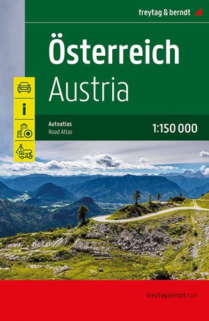 Austria Supertouring Road Atlas 1:150,000