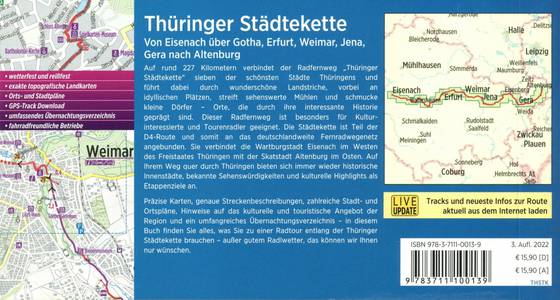 Thüringer Städtekette radtourenbücher