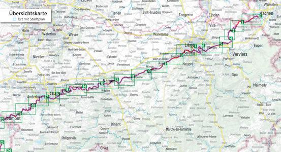 EuroVelo 3 - Pilger-Route: Von Aachen nach Paris