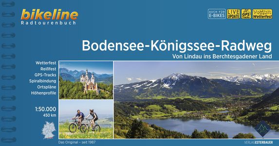 Bodensee - Königssee - Radweg von Lindau ins Berchtesgadener Land