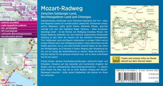Mozart - RadwegZwischen Salzburger Land, Berchtesgadener Land und Chiemgau