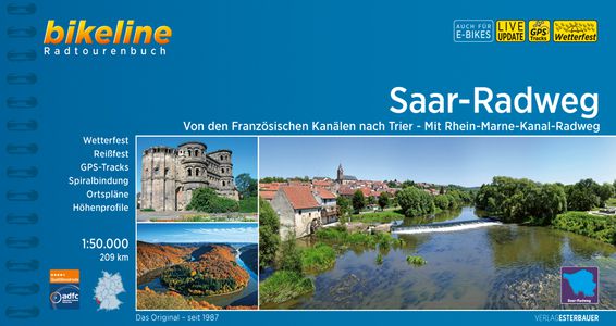 Saar - Radweg Von den Französischen Kanälen nach Trier GPS