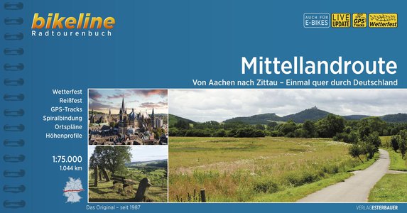 Mittellandroute von Aachen nach Zittau