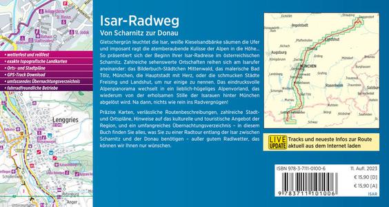 Isar - Radweg von Scharnitz zur Donau