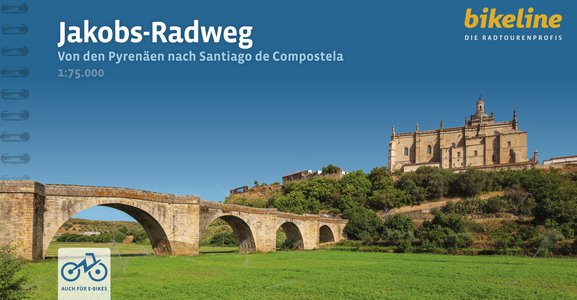 Jakobs - Radweg von den Pyrenäen nach Santiago de Compostela
