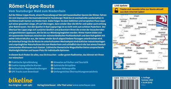 Römer - Lippe - Route Vom Teutoburger Wald zum Niederrhein