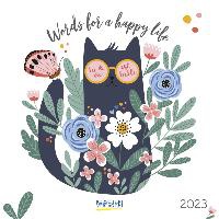 Words for a happy life Kalender 2023