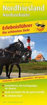 North Friesland - North Sea coast, adventure guide and map 1:150,000