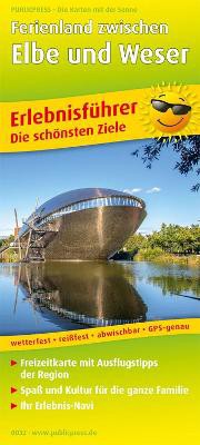 Holiday country between the Elbe and the Weser, adventure guide and map 1:160,000