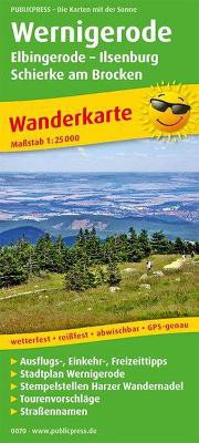 Wernigerode - Elbingerode, hiking map 1:25,000