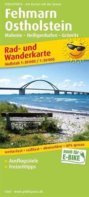 Fehmarn - Ostholstein, cycling and hiking map 1:30,000