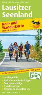 Lusatian Lake District, cycling and hiking map 1:60,000