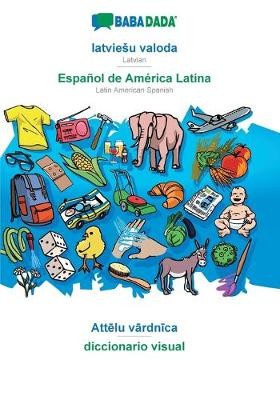 BABADADA, latviesu valoda - Español de América Latina, Att&#275;lu v&#257;rdn&#299;ca - diccionario visual