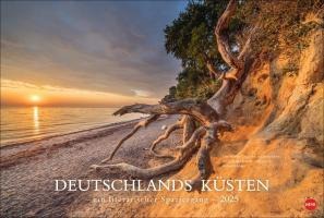 Deutschlands Küsten - Ein literarischer Spaziergang Kalender 2025 - Ein literarischer Spaziergang