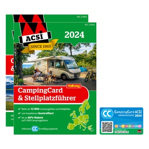 CampingCard & Stellplatzführer 2024 GPS 20 länder DE