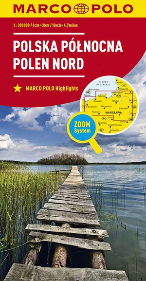 MARCO POLO Karte Polen Nord