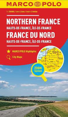 MARCO POLO Regionalkarte Hauts-de-France, Île-de-France 1:300.000