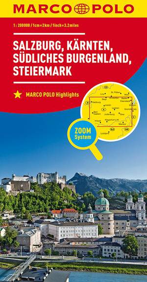 MARCO POLO Regionalkarte Österreich Blatt 2