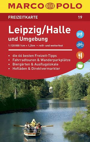 MARCO POLO Freizeitkarte 19 Leipzig/Halle und Umgebung 1 : 120 000