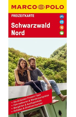 MARCO POLO Freizeitkarte Schwarzwald Nord