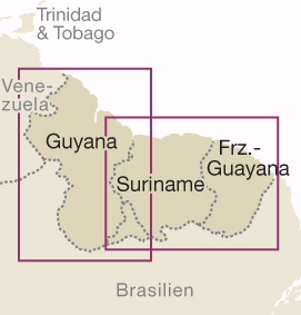 Guyana & Suriname & Frans-Guyana
