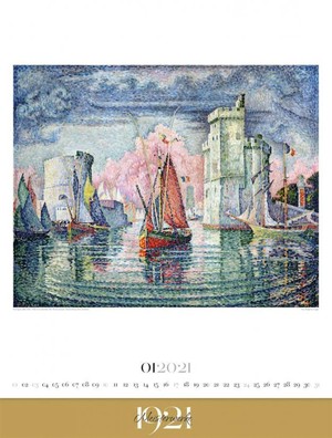 Meisterwerke 1921 - Meesterwerken - Masterpieces - kunstkalender 2021