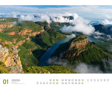 Südafrika - Zuid-Afrika - South Africa kalender 2021