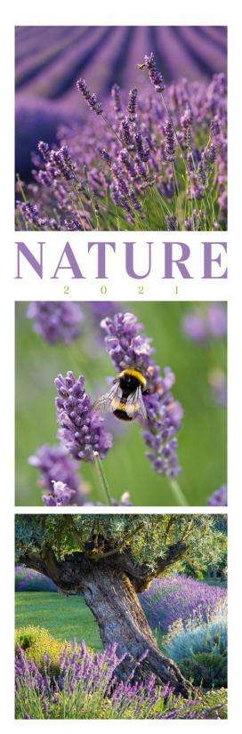 Nature - Natuur - Nature Triplet kalender 2021