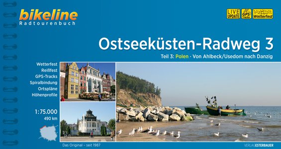Ostseeküsten - Radweg 3 Polen: Von Ahlbeck/Usedom nach Danzig