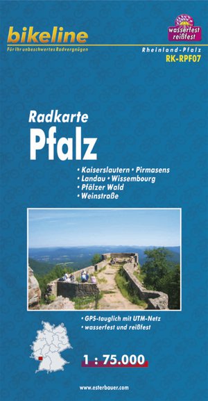 Pfalz fietskaart